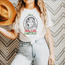 Load image into Gallery viewer, Holly Dolly Christmas T-Shirt